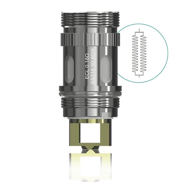 Eleaf Ecl Replacement Coils 0.18 Ohm (5 Pack)