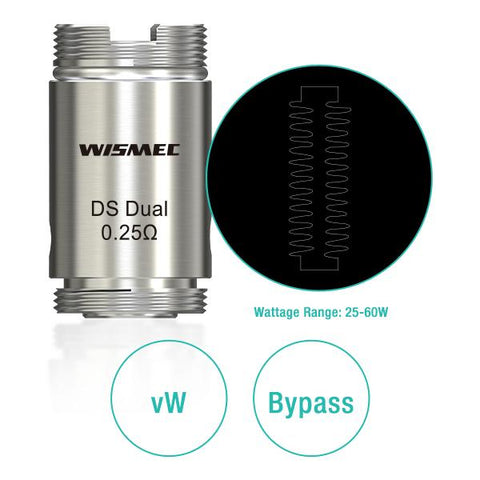 Wismec Ds Replacement Coils (5 Pack)