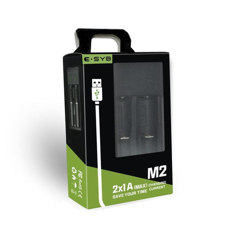 Esyb M2 2-bay High Drain Battery Charger