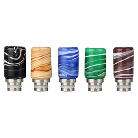 Glass Swirl Drip Tip (wide Bore)